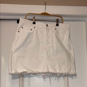 Gap Distressed Denim Mini Skirt - size 6